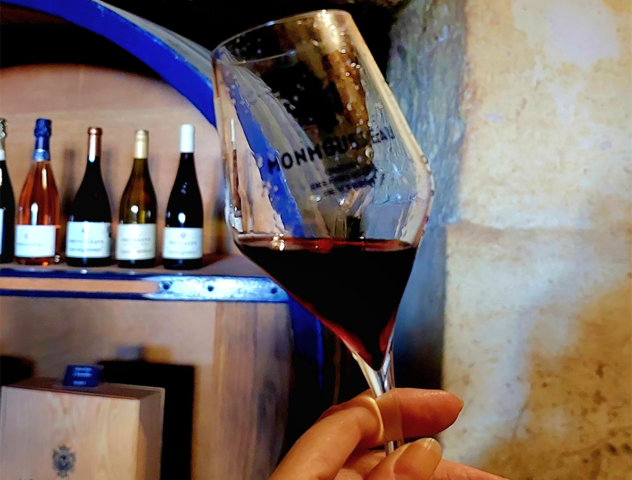Wine Tasting at Caves Monmousseau, Loire Valley, France by Vicki Rothwell